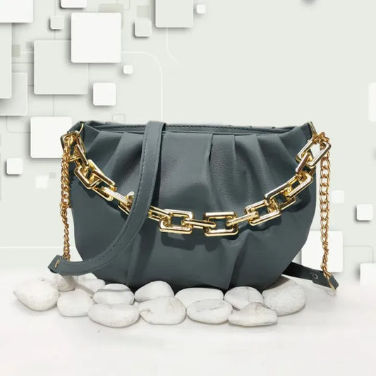Stylish golden chain Handbag For Girls
