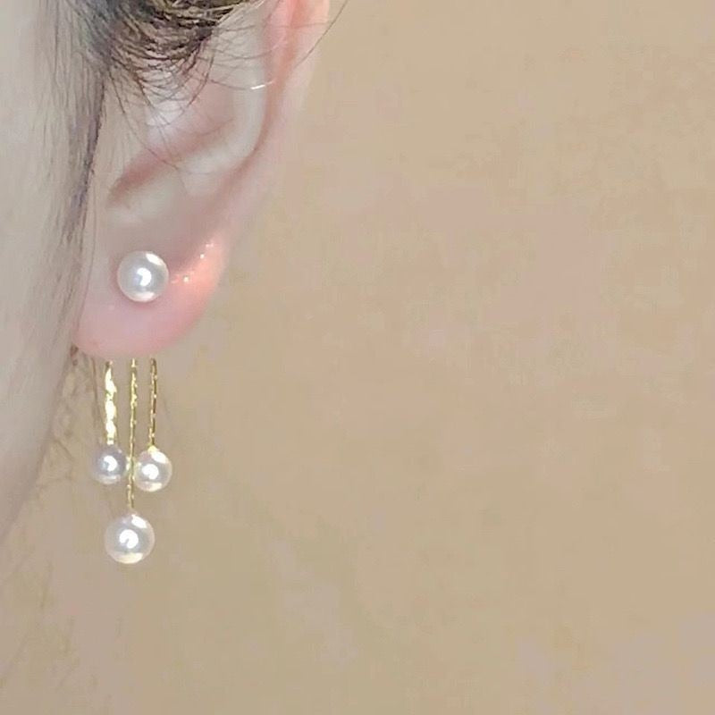 Crystal Taseel  Earings Pearl earing for Women party accessories Jwellery