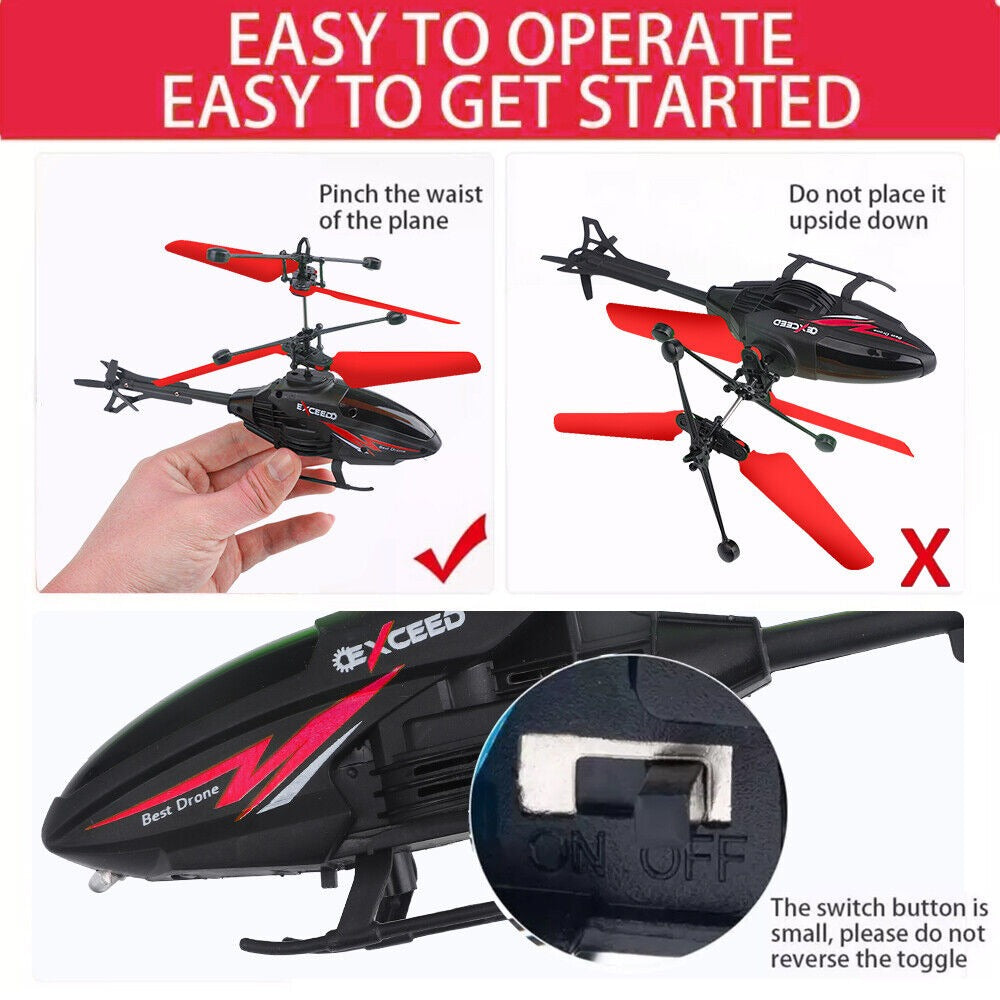 Remote Control Helicopter cool electric toy for kids