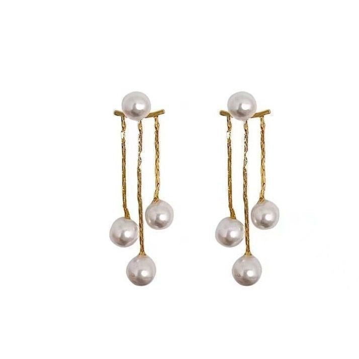 Crystal Taseel  Earings Pearl earing for Women party accessories Jwellery