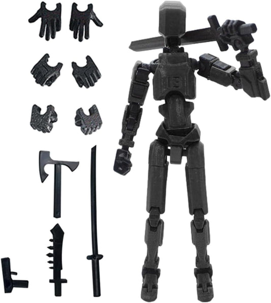 Multi jointed moveable shapeshift Robot 3D Printed mannequin dummya
