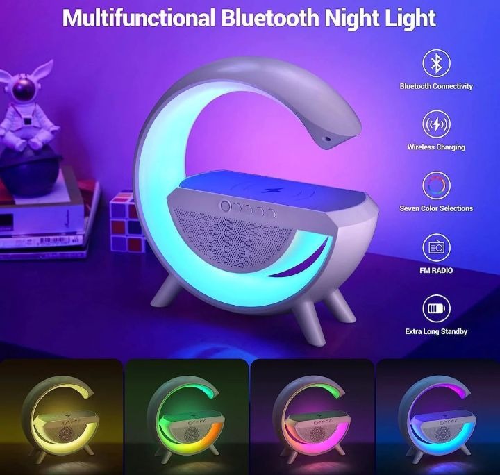 Google lamp with Wireless Charger