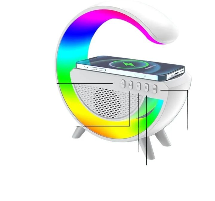 Google lamp with Wireless Charger