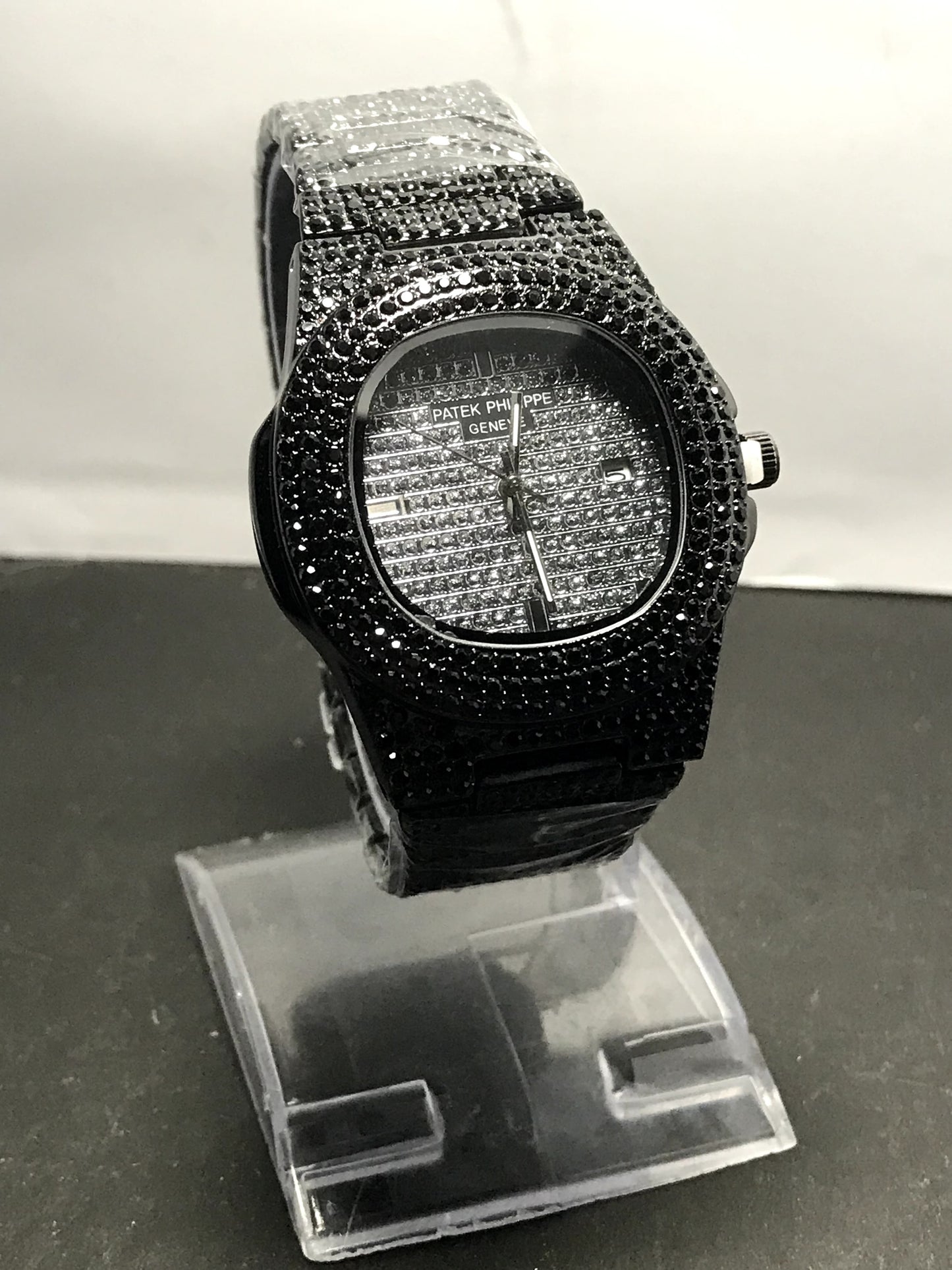Black Iced Premium PTK Watch For Mens