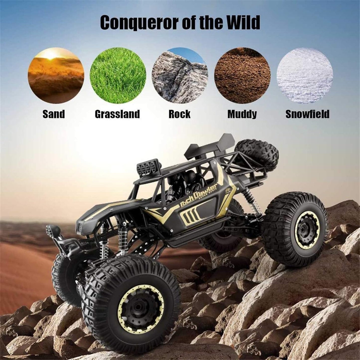 Smoke  Roke Crawler Electric RC Vhicles Alloyed Remote Control