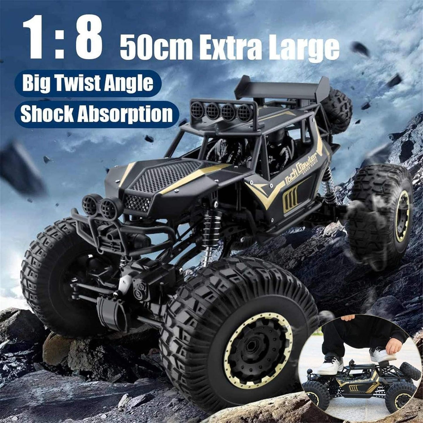Smoke  Roke Crawler Electric RC Vhicles Alloyed Remote Control