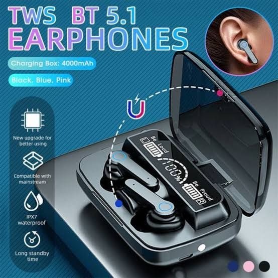 M19 TWS Wireless earbuds