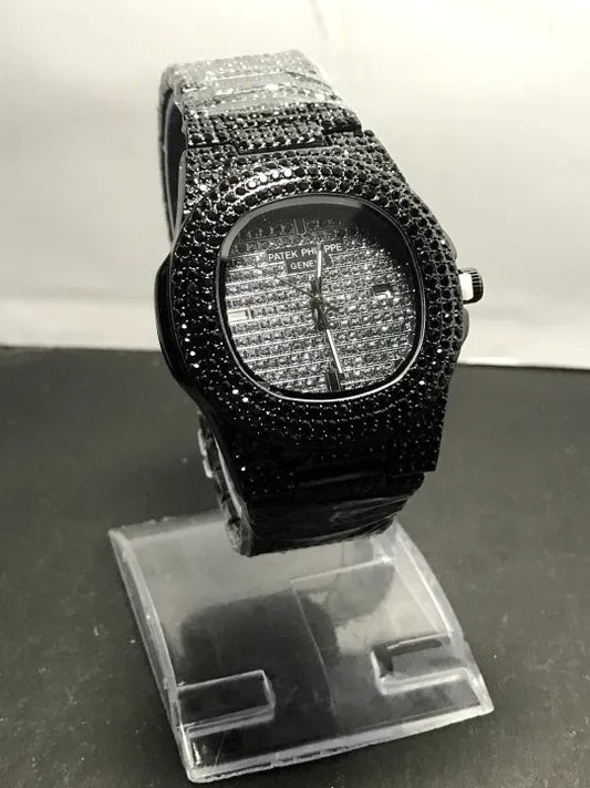 Black Iced Premium PTK Watch For Mens