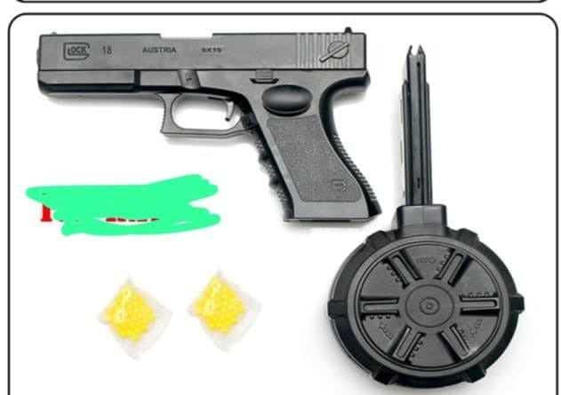 High Quality Automatic Fake Gun Toys For Boys